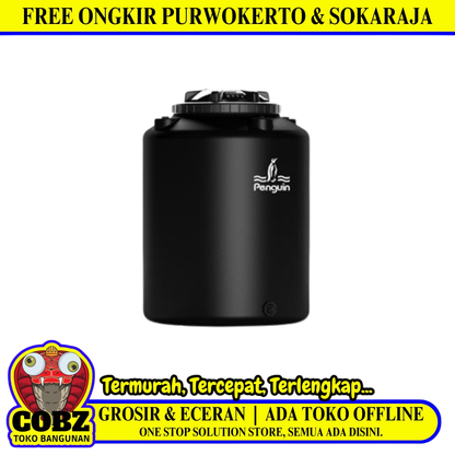300 L / PENGUIN TB 32 Water Torrent Tangki Tandon Air PVC Hitam Set