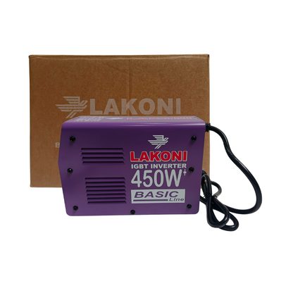 450 WATT / LAKONI BASIC 123iX Mesin Trafo Las Listrik Inverter Welding Machine