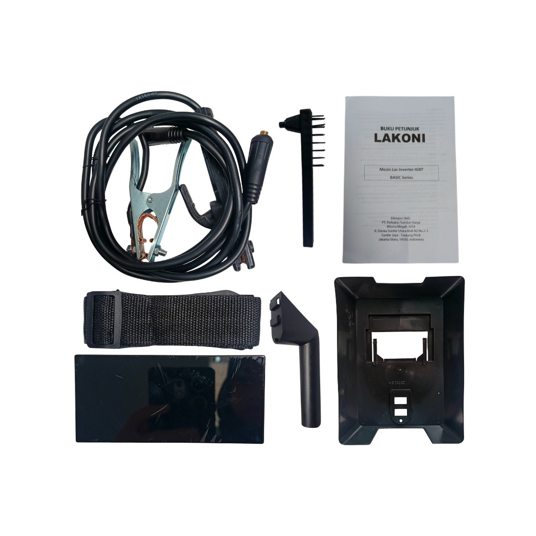 450 WATT / LAKONI BASIC 123iX Mesin Trafo Las Listrik Inverter Welding Machine