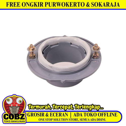 RRT Dodol Gasket Karet Seal Kloset Duduk Monoblok + Mangkok Set