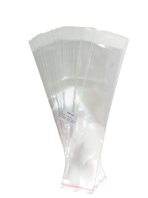 8 CM x 35 CM / TM Plastik OPP Perlize Transparan Pack