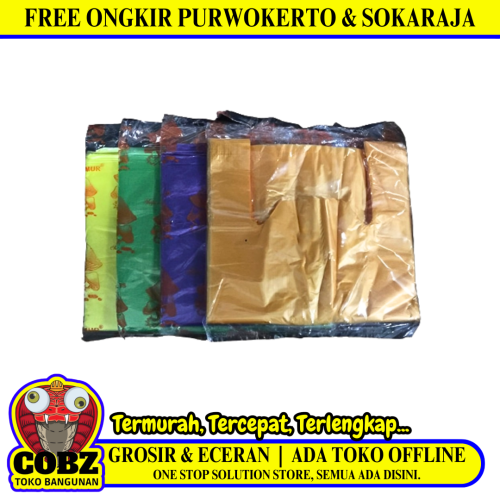 28 CM x 37 CM / TM Plastik Kresek Loss Ekonomis Warna Pack