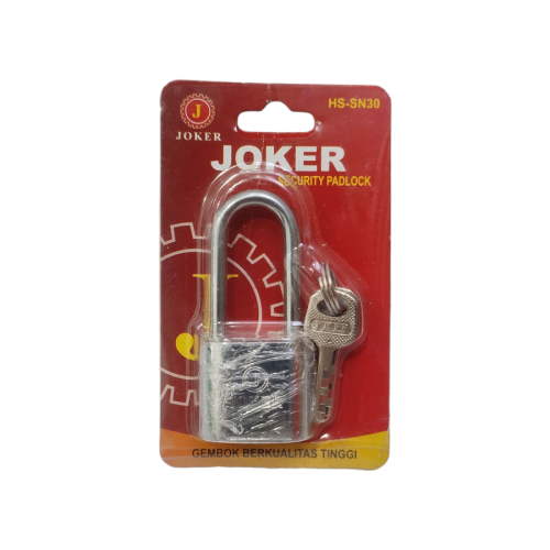 30 MM / JOKER Gembok Pintu Pagar Padlock Anti Maling Leher Panjang