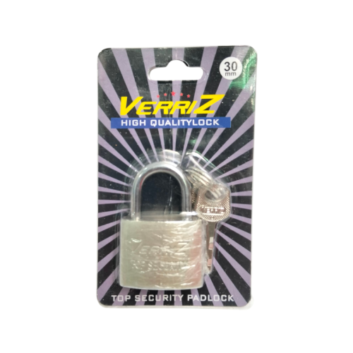30 MM / VERRIZ Gembok Pintu Pagar Padlock Anti Maling Leher Pendek
