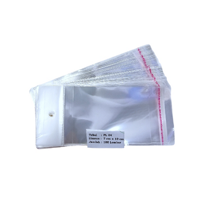 7 CM x 10 CM / TM Plastik OPP Perlize Transparan Pack
