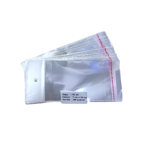 7 CM x 10 CM / TM Plastik OPP Perlize Transparan Pack