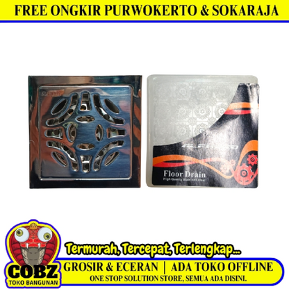 4 IN / ALPHARD 01 Saringan Got Leher Panjang Floor Drain Stainless