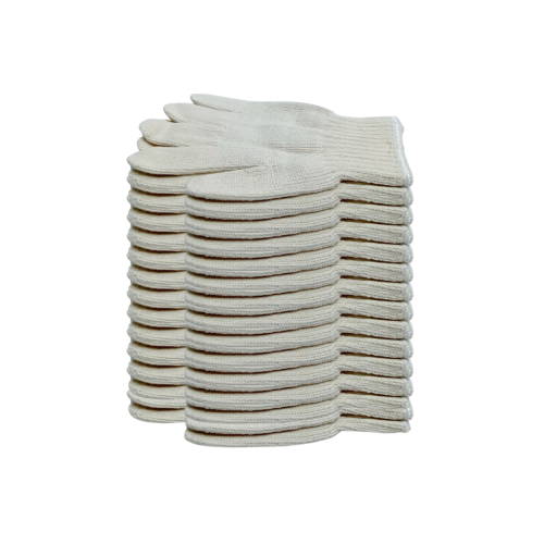 12 SET / P.G.G Sarung Tangan Benang Rajut Kain Tukang Kerja Proyek Sepasang