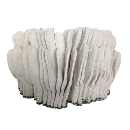 12 SET / MSI Sarung Tangan Benang Rajut Kain Tukang Kerja Proyek Sepasang