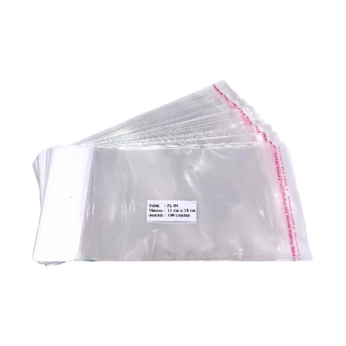11 CM x 18 CM / TM Plastik OPP Perlize Transparan Pack