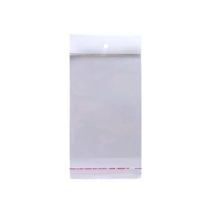 12 CM x 18 CM / TM Plastik OPP Perlize Transparan Pack
