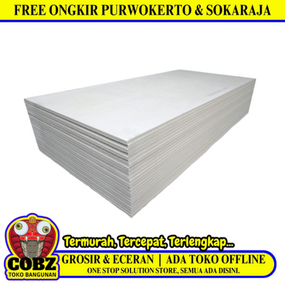 12 MM x 120 CM x 240 CM / KALSIFLOOR Board Silika Papan Lantai Partisi Lembar