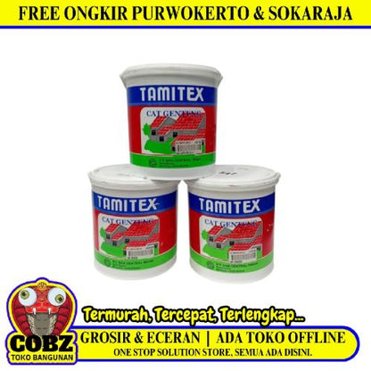 4 KG / TAMITEX SPECIAL Cat Genteng Kolam Tembok Roof Paint Galon