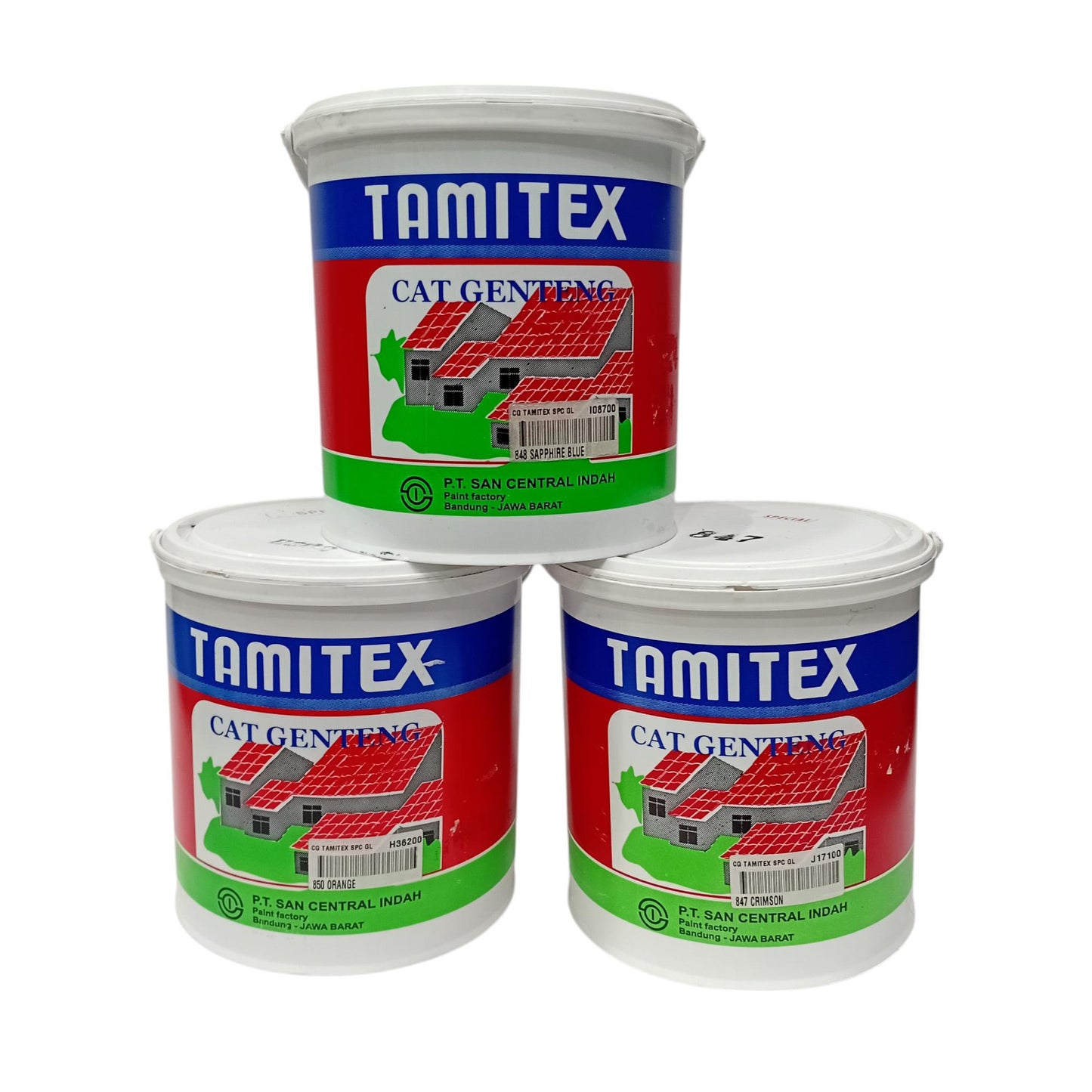 4 KG / TAMITEX SPECIAL Cat Genteng Kolam Tembok Roof Paint Galon