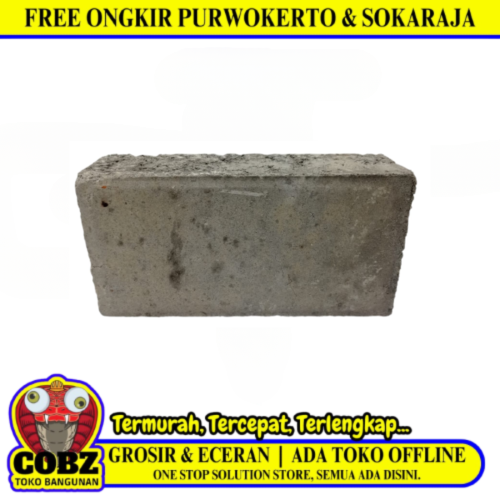 6 CM x 10 CM x 20 CM / TM BATA K300 Paving Block Conblock Parkiran Teras Biji