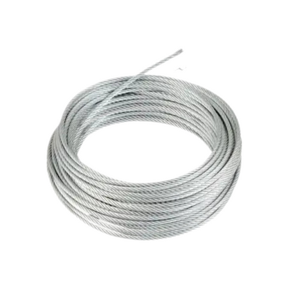 8 MM / TM Kawat Seling Baja Galvanis Meter