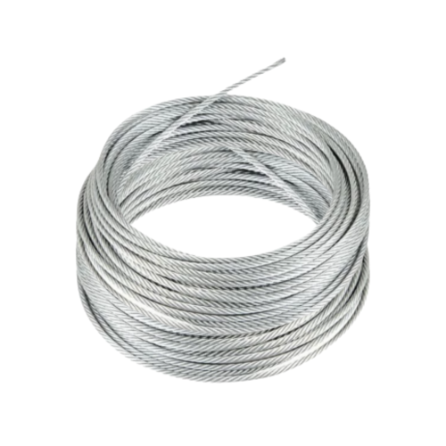 6 MM x 1000 M / TM Kawat Seling Baja Galvanis Roll