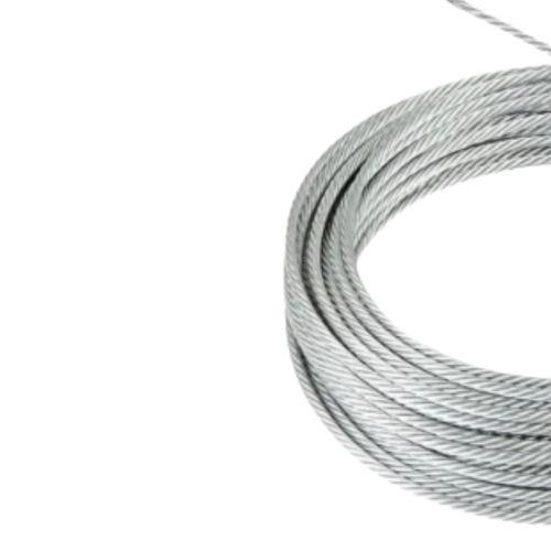 6 MM / TM Kawat Seling Baja Galvanis Meter