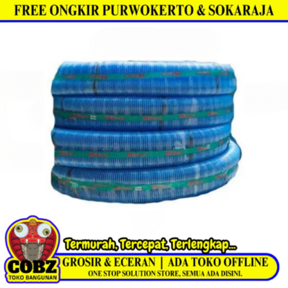 4 IN X 25 M / MILLIARD SPIRAL Selang Spiral Tekanan Tinggi PVC Roll