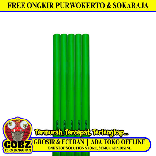 3/4 IN X 4 M / RUCIKA PN 10 Pipa PPR Air Panas 25 MM Batang