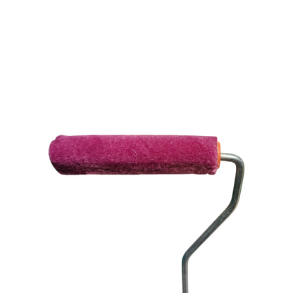 4 IN / TOKIO 02 Kuas Busa Roll Cat Tembok Kayu Besi Kecil + Gagang Set