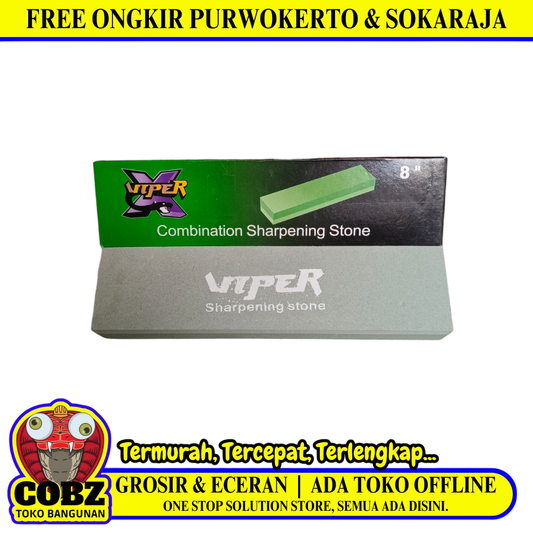 8 IN / VIPER Mata Gerinda Batu Gosok Asah Besi Grinding Wheel
