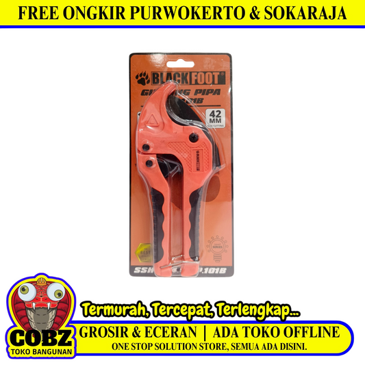 42 MM / BLACKFOOT Gunting Pipa Tang Potong Pralon PVC Pipe Cutter