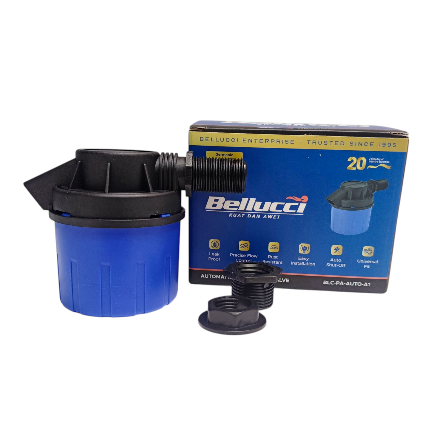 3/4 IN / BELLUCCI Pelampung Otomatis Torrent Water Level Control Stop Kran Set