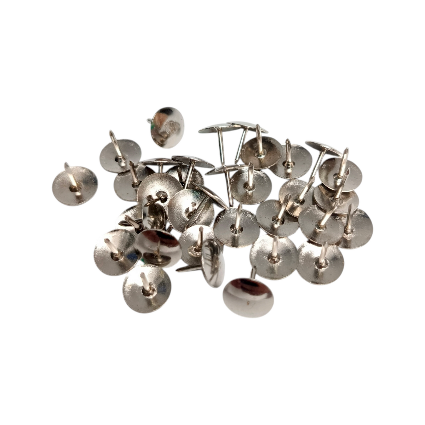 SQUARE Paku Pines Pins Klip Payung Kecil Tekan Polos Putih Dus