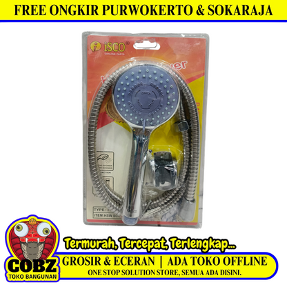 1/2 IN x 150 CM / ISCO PRIME HSW SC-27 Hand Shower Tangan Kamar Mandi Set