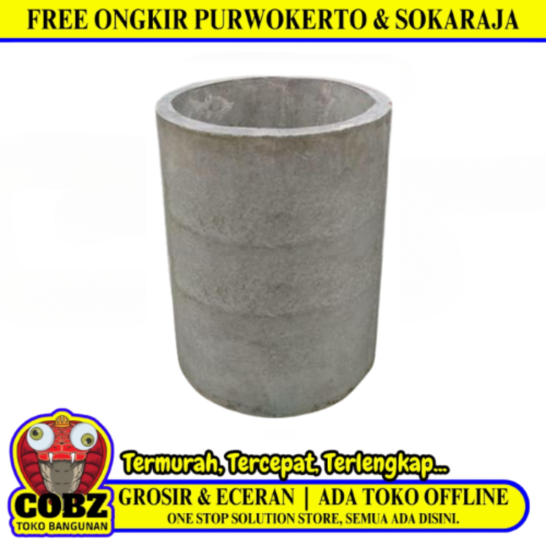 60 CM x 100 CM / TM Buis Beton Gorong Gorong Sumuran