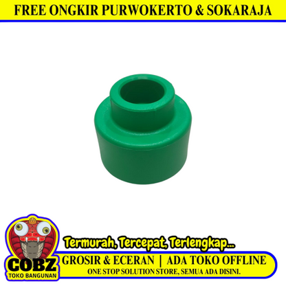 1 IN x 1/2 IN / RUCIKA Reducer Pipa PPR Air Panas Dingin 32 MM Ke 20 MM PVC