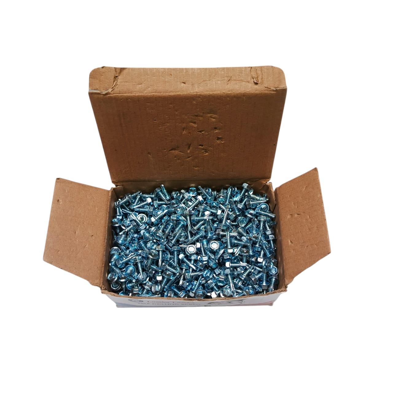 #10 x 19 MM / LUMBA LUMBA Roofing Baut Sekrup Atap Baja Ringan Putih Dus