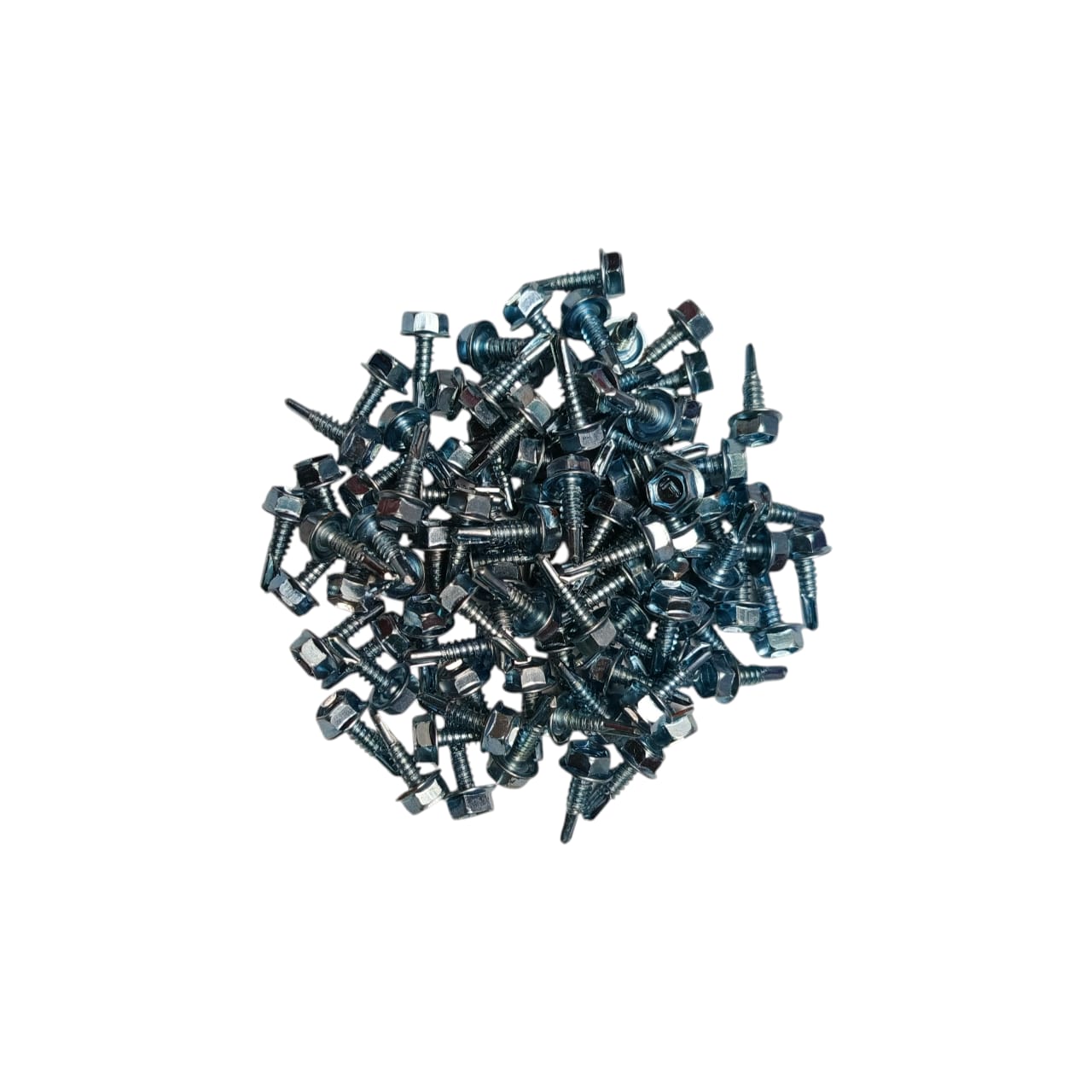 #10 x 19 MM / LUMBA LUMBA Roofing Baut Sekrup Atap Baja Ringan Putih Dus