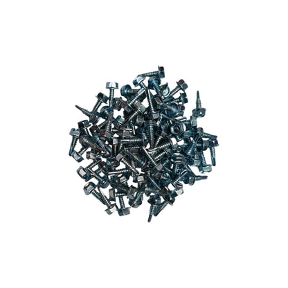 #10 x 19 MM / LUMBA LUMBA Roofing Baut Sekrup Atap Baja Ringan Putih Dus