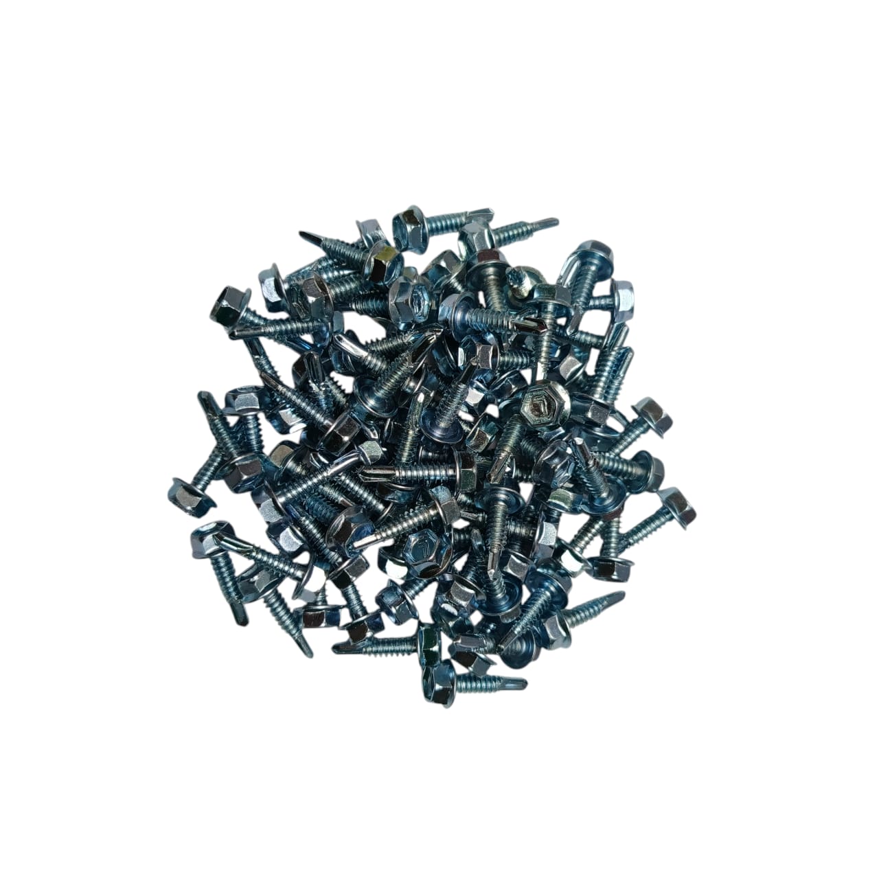 #10 x 16 MM / LUMBA LUMBA Roofing Baut Sekrup Atap Baja Ringan Putih Dus