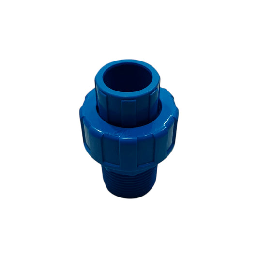 1/2 IN x 1 IN / CISAL Water Mur Moor Union Socket Polos Dan Drat Luar PVC
