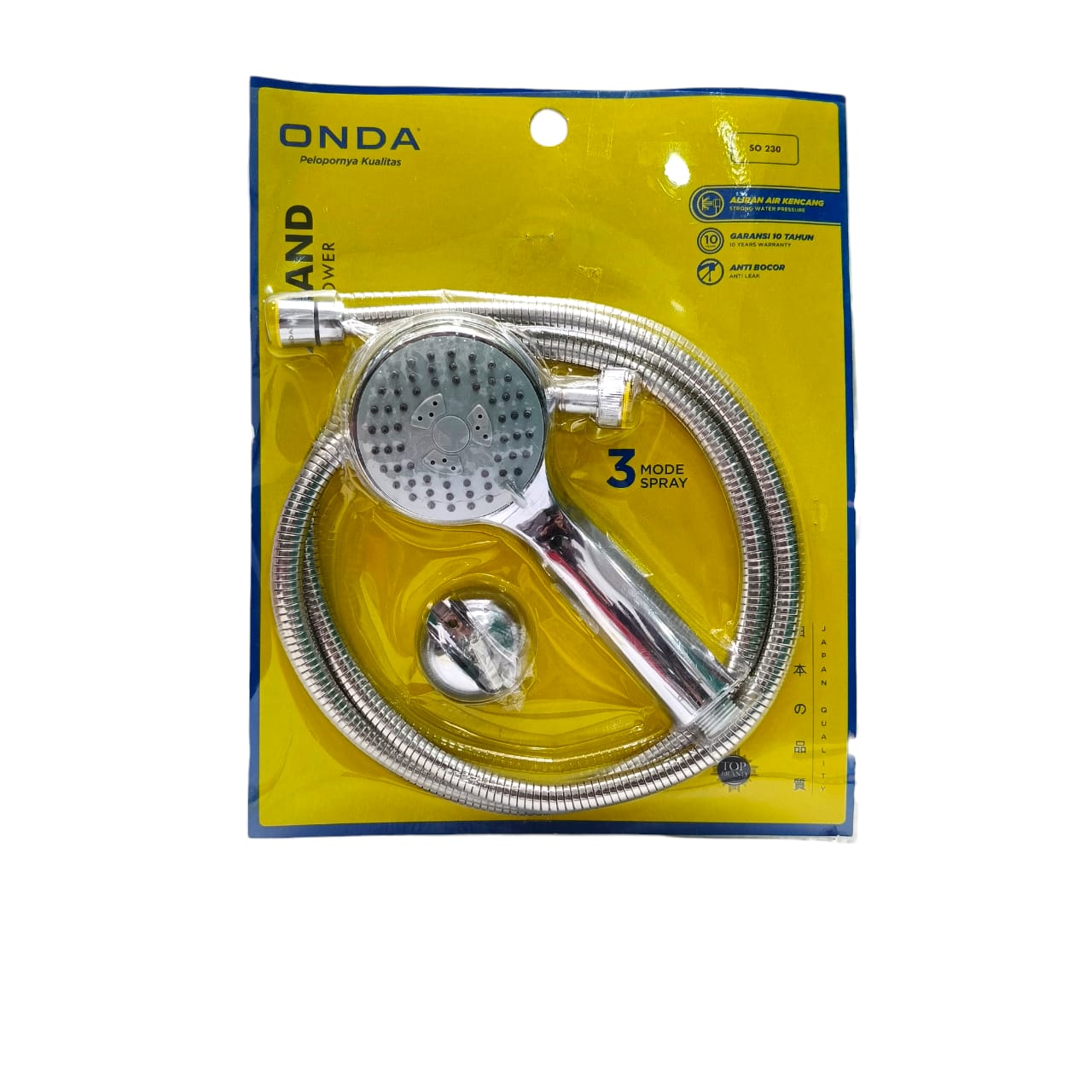 1/2 IN x 150 CM / ONDA SO 230 Hand Shower Tangan Kamar Mandi Set