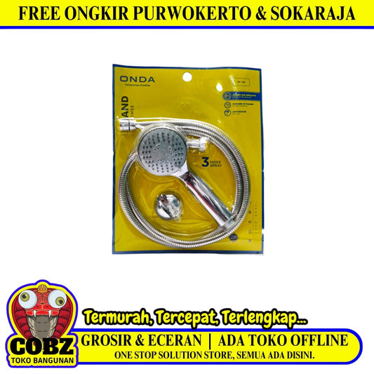 1/2 IN x 150 CM / ONDA SO 230 Hand Shower Tangan Kamar Mandi Set