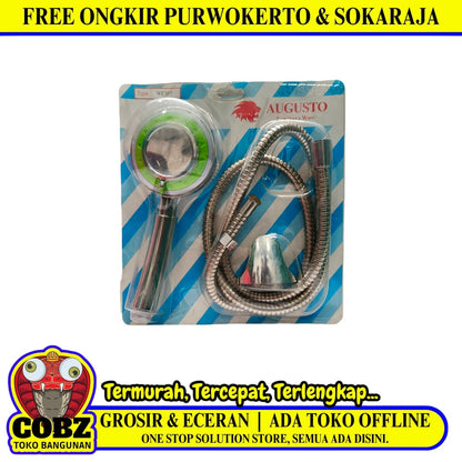 1/2 IN x 150 CM / AUGUSTO WZ 517 Hand Shower Tangan Kamar Mandi Set