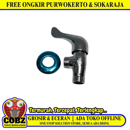 1/2 IN / ONDA Stop Kran Air Shower Kloset Monoblok Stainless