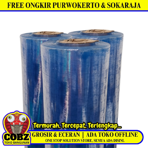 0.25 MM x 137 CM / TM Plastik Mika Lentur Transparant Meter