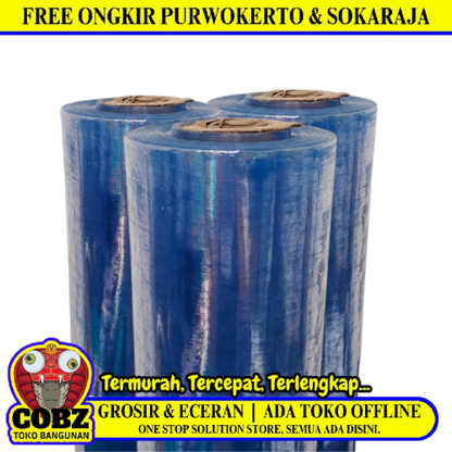 0.25 MM x 137 CM / TM Plastik Mika Lentur Transparant Meter