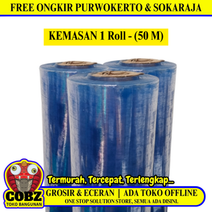 0.25 MM x 137 CM x 50 M / TM Plastik Mika Transaparant Roll