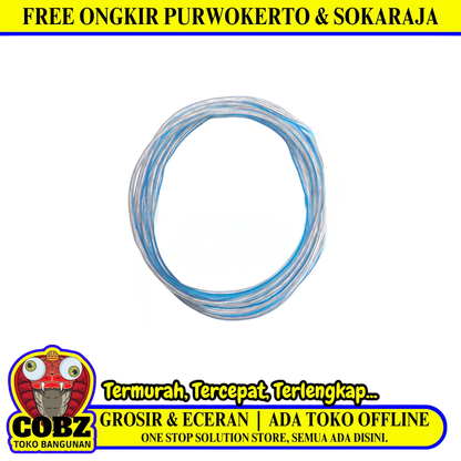 2 INTI x 30 / TM Serabut Kabel Audio Tembaga SNI Biru Meter