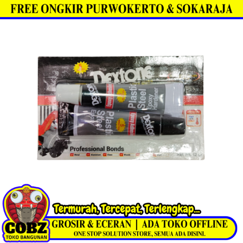 12 GR / DEXTONE EPOXY ADHESIVES PLASTIC STEEL 5 MINUTES Lem Besi Set