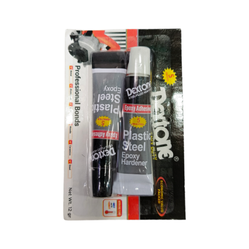 12 GR / DEXTONE EPOXY ADHESIVES PLASTIC STEEL 5 MINUTES Lem Besi Set