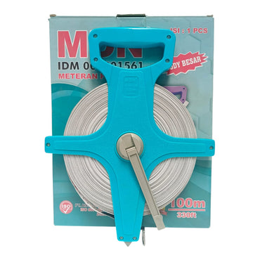 100 M / MDN Meteran Tancap Roll Gulung Alat Ukur Measuring Tape