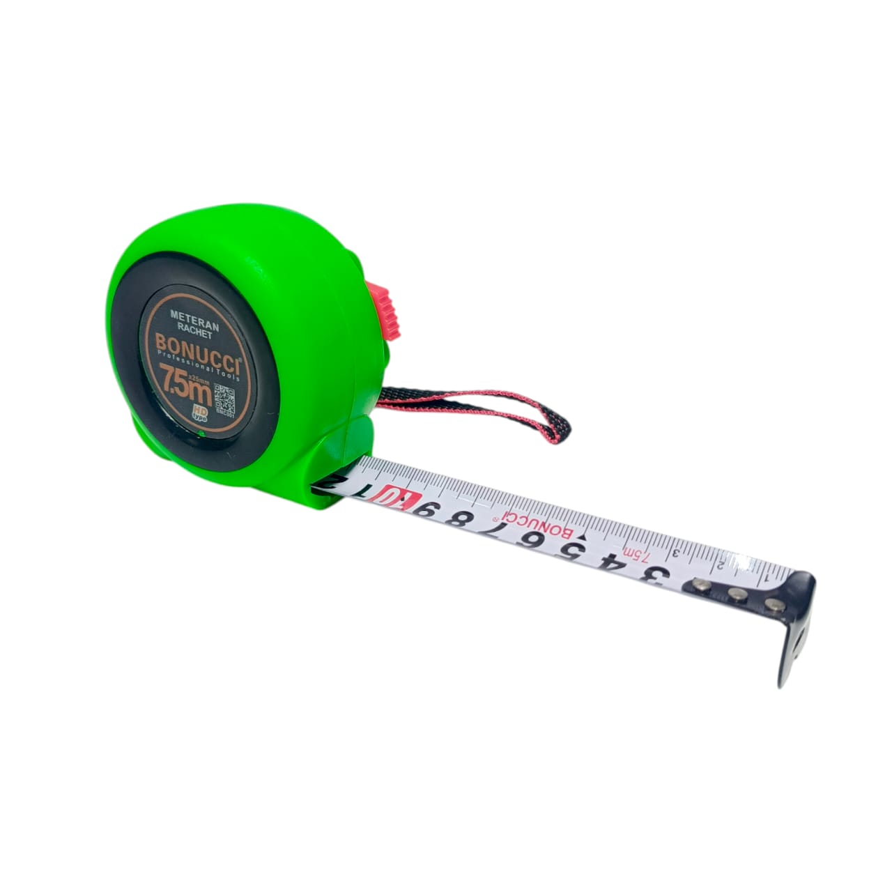 7.5 M / BONUCCI Meteran Alat Ukur Tukang Bangunan Measuring Tape