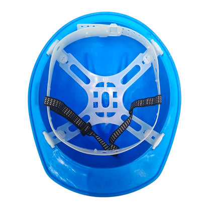 HARMIT Helm Proyek Tukang Safety Pelindung Keselamatan Kepala Biru